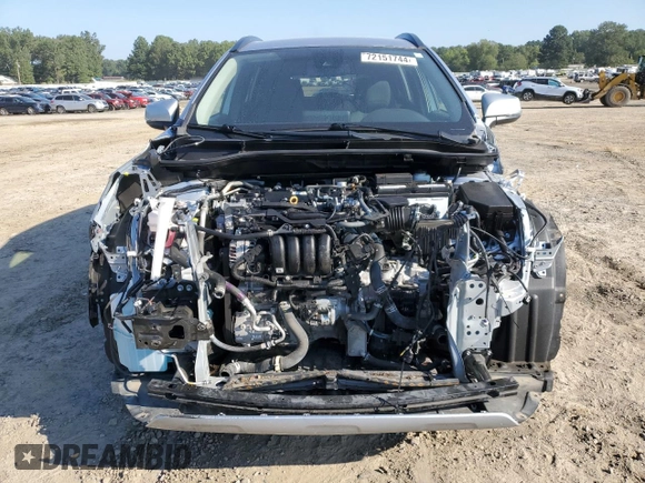 2022 Toyota Corolla Cross LE with VIN 7MUCAAAG0NV010646, listed as a Copart auction lot 72151744 with 59,273 mi miles and Salvage title. Bid and sale history available at DreamBid. Image 5.