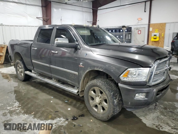 2014 Ram 2500 Longhorn with VIN 3C6UR5GL3EG136363, listed as a Copart auction lot 87637405 with 287,429 mi miles and Salvage Title. Bid and sale history available at carsss.com. Image 4.