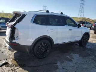 2021 Kia Telluride SX with VIN 5XYP5DHC9MG134835, listed as a Copart auction lot 54540655 with 64,583 mi miles and Salvage Title. Bid and sale history available at carsss.com. Image 3.