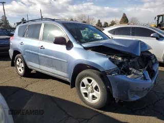 2012 Toyota RAV4 with VIN 2T3BK4DV6CW091257, listed as a Copart auction lot 42734865 with 136,790 mi miles and Salvage Title. Bid and sale history available at carsss.com. Image 4.