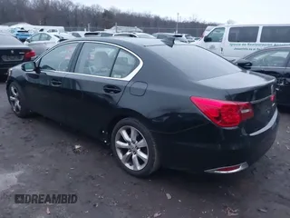 2014 Acura RLX Tech Pkg with VIN JH4KC1F58EC006870, listed as a IAAI auction lot 41142410 with 176,847 mi miles. Bid and sale history available at carsss.com. Image 3.