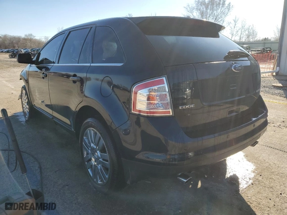 2008 Ford Edge Limited with VIN 2FMDK39C88BA70460, listed as a Copart auction lot 49863415 with 178,264 mi miles and Salvage Title. Bid and sale history available at carsss.com. Image 2.
