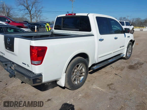 2011 Nissan Titan SV with VIN 1N6BA0ED9BN321894, listed as a IAAI auction lot 41683869 with 64,144 mi miles and . Bid and sale history available at DreamBid. Image 4.