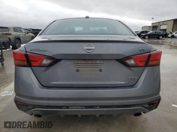 2024 Nissan Altima 2.5 SV with VIN 1N4BL4DW6RN360658, listed as a Copart auction lot 44777245 with 19,181 mi miles and Salvage Title. Bid and sale history available at carsss.com. Image 6.