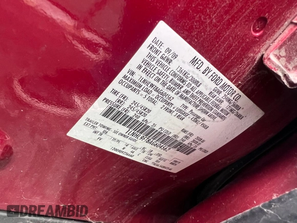 2010 Lincoln MKS EcoBoost with VIN 1LNHL9FT8AG604562, listed as a Copart auction lot 86431534 with 125,777 mi miles and Clean Title. Bid and sale history available at DreamBid. Image 10.