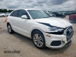 2016 Audi Q3 Premium Plus with VIN WA1EFCFS5GR009808, listed as a Copart auction lot 60688475 with 123,826 mi miles and Salvage title. Bid and sale history available at DreamBid. Image 4.