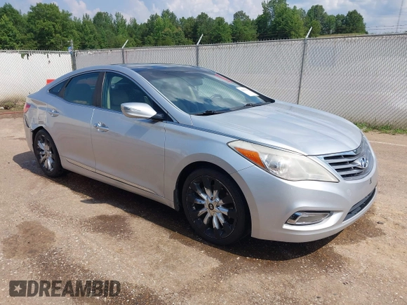 2012 Hyundai Azera z VIN KMHFH4JGXCA182208, wystawiony jako IAAI lot #42559319 z przebiegiem 236 086 mil mil oraz . Historia ofert i sprzedaży dostępna na DreamBid. Obrazek 1.