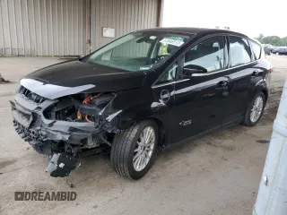 2016 Ford C-Max Energi SEL with VIN 1FADP5CU7GL101284, listed as a Copart auction lot 63846573 with 134,502 mi miles. Bid and sale history available at carsss.com. Image 1.