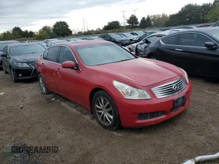 2007 Infiniti G35 G35x with VIN JNKBV61F37M818436, listed as a Copart auction lot 73786244 with 159,132 mi miles and Salvage Title. Bid and sale history available at DreamBid. Image 4.