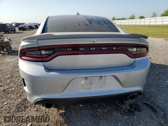 2021 Dodge Charger R/T with VIN 2C3CDXCT8MH552965, listed as a Copart auction lot 52146815 with 89,794 mi miles and Salvage title. Bid and sale history available at DreamBid. Image 6.