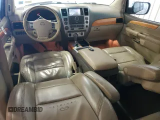 2009 Infiniti QX56 with VIN 5N3AA08C39N902046, listed as a Copart auction lot 50819105 with 0 mi miles and Salvage Title. Bid and sale history available at carsss.com. Image 8.