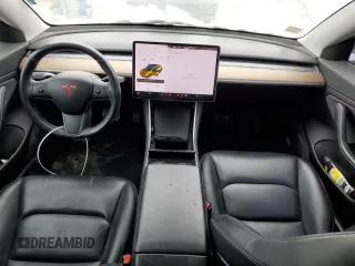 2018 Tesla Model 3 Long Range Battery with VIN 5YJ3E1EB8JF131131, listed as a Copart auction lot 45170685 with 135,544 mi miles and Salvage Title. Bid and sale history available at DreamBid. Image 8.