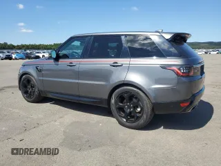 2018 Land Rover Range Rover Sport HSE with VIN SALWR2RK1JA182165, listed as a Copart auction lot 70204494 with 44,306 mi miles and Salvage title. Bid and sale history available at DreamBid. Image 2.