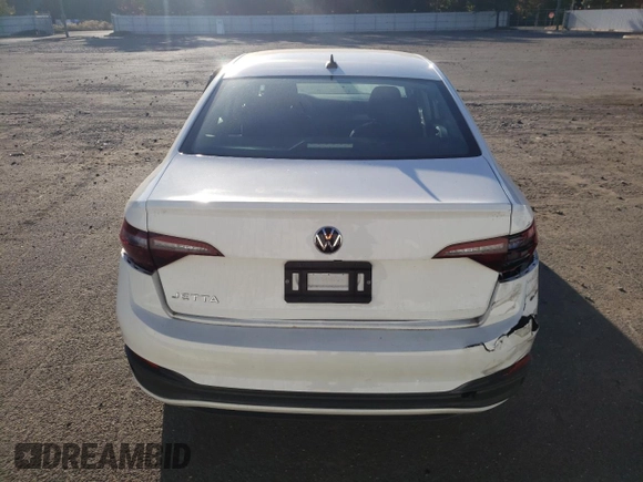 2023 Volkswagen Jetta S with VIN 3VW4M7BU4PM011134, listed as a Copart auction lot 76444894 with 25,888 mi miles and Salvage title. Bid and sale history available at DreamBid. Image 6.