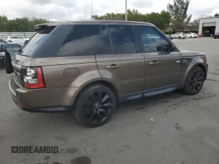 2013 Land Rover Range Rover Sport HSE LUX with VIN SALSK2D46DA769526, listed as a Copart auction lot 51663265 with 141,322 mi miles and Clean Title. Bid and sale history available at carsss.com. Image 3.