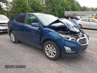 2021 Chevrolet Equinox LT z VIN 2GNAXKEV7M6115098, wystawiony jako IAAI lot #42337023 z przebiegiem 72 336 mil mil oraz . Historia ofert i sprzedaży dostępna na DreamBid. Obrazek 1.