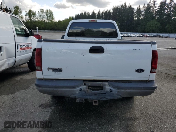 2002 Ford Super Duty F-250 XL with VIN 1FTNF20S52EA21238, listed as a Copart auction lot 54097065 with 152,710 mi miles and Clean Title. Bid and sale history available at carsss.com. Image 6.