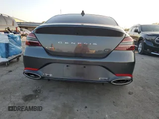 2023 Genesis G70 3.3T with VIN KMTG54TE1PU134468, listed as a Copart auction lot 78450274 with 21,913 mi miles and Clean Title. Bid and sale history available at carsss.com. Image 6.