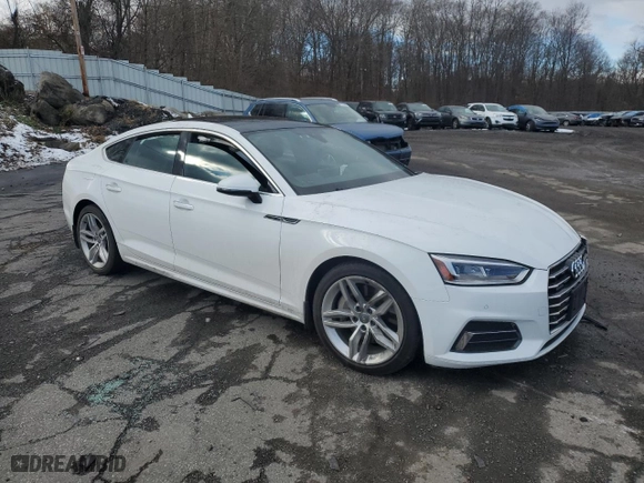 2019 Audi A5 Sportback Premium Plus with VIN WAUBNCF55KA097642, listed as a Copart auction lot 83460854 with NaN miles and Salvage Title. Bid and sale history available at carsss.com. Image 4.