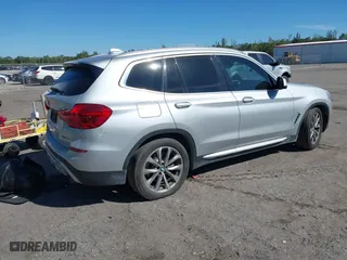 2019 BMW X3 sDrive30i with VIN 5UXTR7C56KLR50818, listed as a IAAI auction lot 41847811 with 88,592 mi miles. Bid and sale history available at carsss.com. Image 4.