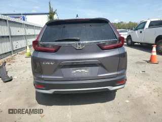 2020 Honda CR-V EX with VIN 5J6RW1H57LA001666, listed as a Copart auction lot 49203735 with 78,297 mi miles and Salvage Title. Bid and sale history available at carsss.com. Image 6.