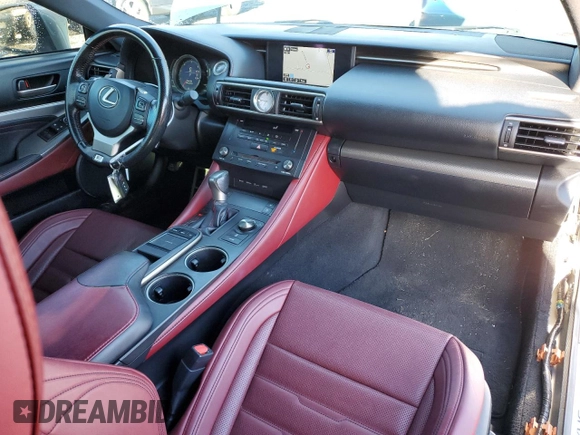 2016 Lexus RC 200t F Sport with VIN JTHHA5BC1G5003683, listed as a Copart auction lot 85291064 with 106,932 mi miles and Salvage Title. Bid and sale history available at DreamBid. Image 8.