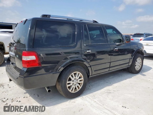 2014 Ford Expedition Limited z VIN 1FMJU2A51EEF25217, wystawiony jako Copart lot #65161945 z przebiegiem 97 886 mil mil oraz Czysty tytuł • Clean title. Historia ofert i sprzedaży dostępna na DreamBid. Obrazek 3.