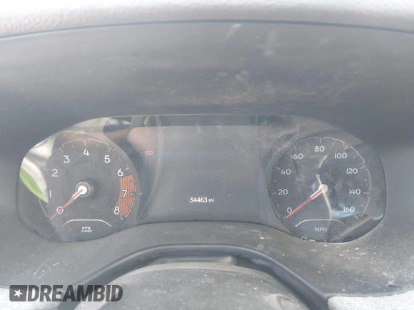 2023 Jeep Compass Sport with VIN 3C4NJDAN8PT564612, listed as a IAAI auction lot 41639296 with 54,463 mi miles and . Bid and sale history available at DreamBid. Image 7.