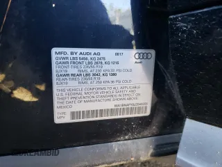 2018 Audi Q5 Premium Plus with VIN WA1BNAFY0J2040205, listed as a Copart auction lot 59352672 with 0 mi miles. Bid and sale history available at carsss.com. Image 10.