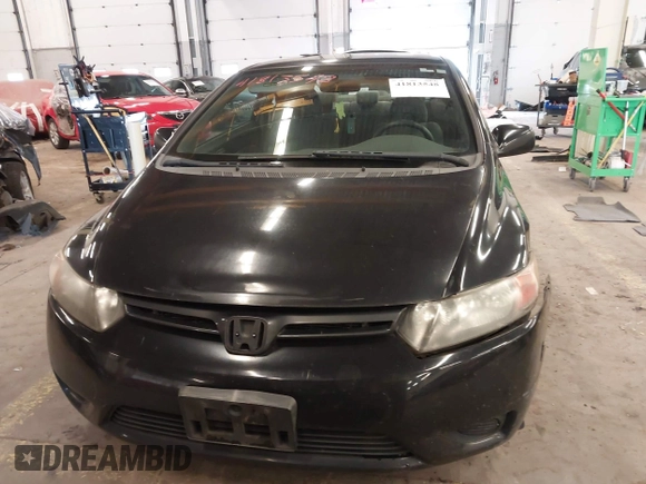2006 Honda Civic Cpe LX with VIN 2HGFG12606H006660, listed as a IAAI auction lot 41813548 with 122,398 mi miles. Bid and sale history available at carsss.com. Image 12.