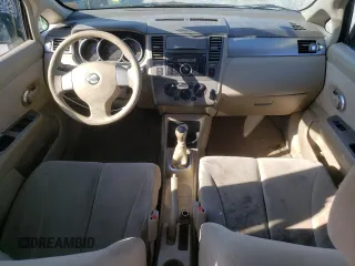 2007 Nissan Versa S with VIN 3N1BC13EX7L404596, listed as a Copart auction lot 54549965 with 249,342 mi miles and Salvage title. Bid and sale history available at DreamBid. Image 8.