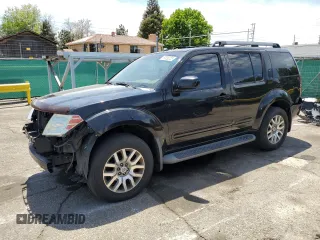 2008 Nissan Pathfinder SE z VIN 5N1AR18B78C615379, wystawiony jako Copart lot #57638255 z przebiegiem 175 140 mil mil oraz Szkoda całkowita • Salvage title. Historia ofert i sprzedaży dostępna na DreamBid. Obrazek 1.
