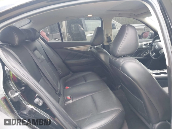 2015 Infiniti Q50 Premium with VIN JN1BV7AR1FM417342, listed as a IAAI auction lot 41887007 with 116,026 mi miles. Bid and sale history available at carsss.com. Image 8.