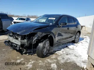 2020 Mazda CX-5 Grand Touring with VIN JM3KFBDM6L1806267, listed as a Copart auction lot 45862675 with 117,929 mi miles and Salvage Title. Bid and sale history available at carsss.com. Image 1.