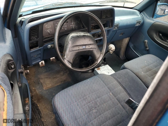 1993 Ford Ranger Splash with VIN 1FTCR10A8PPB07154, listed as a Copart auction lot 44453725 with 29,419 mi miles and Salvage Title. Bid and sale history available at carsss.com. Image 8.