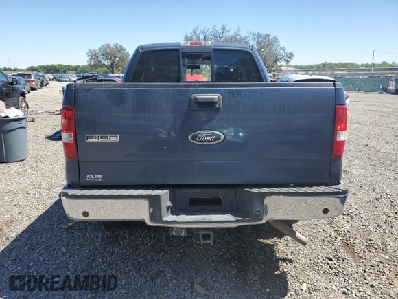 2005 Ford F-150 STX with VIN 1FTRX14W15KC67215, listed as a Copart auction lot 49479865 with 188,718 mi miles and Salvage Title. Bid and sale history available at carsss.com. Image 6.