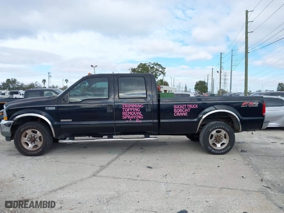 2003 Ford Super Duty F-350 SRW XL with VIN 1FTSW31P63EC30525, listed as a IAAI auction lot 41164415 with 261,844 mi miles. Bid and sale history available at carsss.com. Image 14.