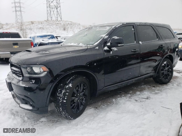 2018 Dodge Durango GT with VIN 1C4RDJDGXJC486244, listed as a Copart auction lot 86530994 with 103,775 mi miles and Salvage Title. Bid and sale history available at carsss.com. Image 1.
