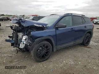 2022 GMC Terrain SLE z VIN 3GKALMEV2NL275388, wystawiony jako Copart lot #53801765 z przebiegiem 23 295 mil mil oraz Szkody całkowita. Historia ofert i sprzedaży dostępna na DreamBid. Obrazek 1.