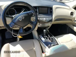 2015 Infiniti QX60 with VIN 5N1AL0MN0FC521448, listed as a Copart auction lot 48426595 with 155,248 mi miles and Salvage Title. Bid and sale history available at DreamBid. Image 8.