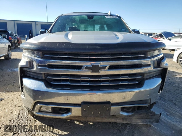 2021 Chevrolet Silverado 1500 LTZ with VIN 3GCUYGET4MG282294, listed as a Copart auction lot 80017084 with Not Provided miles and Salvage Title. Bid and sale history available at DreamBid. Image 5.