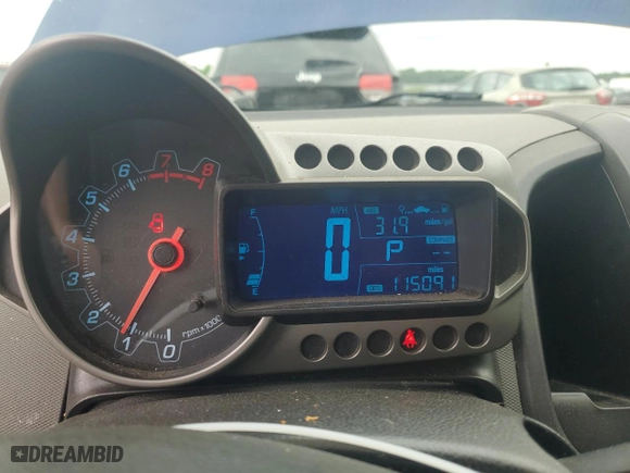 2014 Chevrolet Sonic LS with VIN 1G1JA6SH0E4101085, listed as a Copart auction lot 56472284 with 115,091 mi miles and Salvage Title. Bid and sale history available at carsss.com. Image 9.