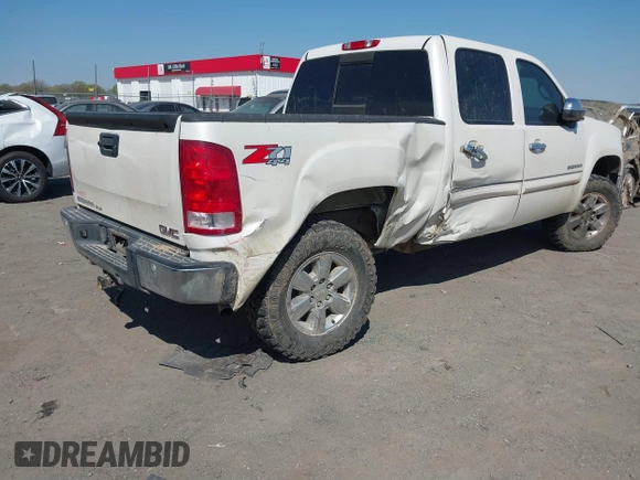 2012 GMC Sierra 1500 SLE with VIN 3GTP2VE77CG207786, listed as a IAAI auction lot 41865391 with 157,780 mi miles and . Bid and sale history available at DreamBid. Image 4.