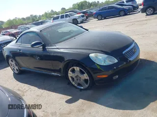 2004 Lexus SC with VIN JTHFN48Y540053505, listed as a IAAI auction lot 41981873 with 144,553 mi miles. Bid and sale history available at carsss.com. Image 1.