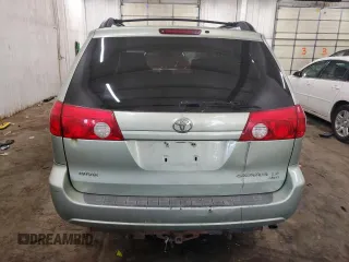 2006 Toyota Sienna LE with VIN 5TDBA23C26S061136, listed as a Copart auction lot 50696415 with 265,118 mi miles and Clean Title. Bid and sale history available at carsss.com. Image 6.