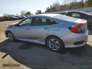 2017 Honda Civic Sedan LX with VIN 2HGFC2F51HH011839, listed as a Copart auction lot 50309185 with 141,479 mi miles and Salvage Title. Bid and sale history available at carsss.com. Image 2.