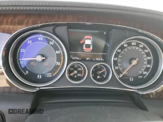 2013 Bentley Continental GT with VIN SCBFT7ZA1DC085265, listed as a Copart auction lot 76097134 with 14,756 mi miles and Salvage Title. Bid and sale history available at DreamBid. Image 9.