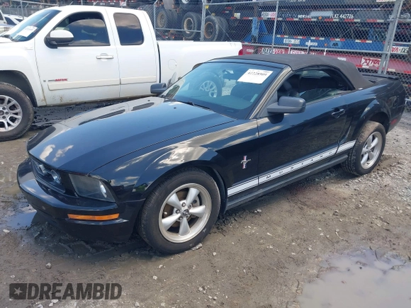 2007 Ford Mustang Deluxe with VIN 1ZVFT84N875349097, listed as a IAAI auction lot 42228909 with 131,351 mi miles and . Bid and sale history available at DreamBid. Image 17.