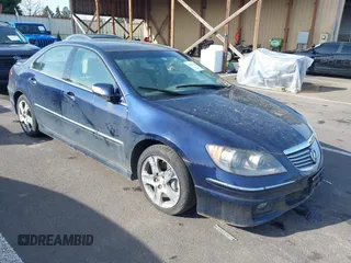 2008 Acura RL Tech Pkg with VIN JH4KB16678C002194, listed as a IAAI auction lot 41859182 with 1 mi miles. Bid and sale history available at carsss.com. Image 1.