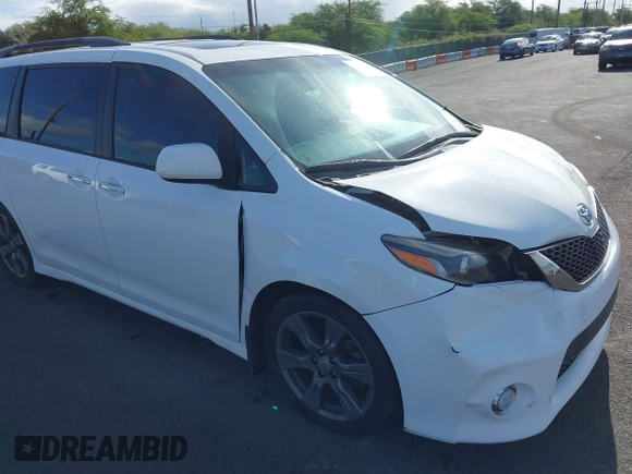 2017 Toyota Sienna SE with VIN 5TDXZ3DC6HS899952, listed as a IAAI auction lot 42444074 with 42,951 mi miles and . Bid and sale history available at DreamBid. Image 6.